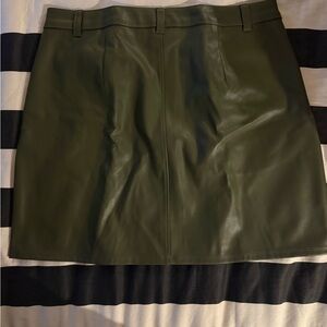 Wild Fable Dark Green Mini Skirt